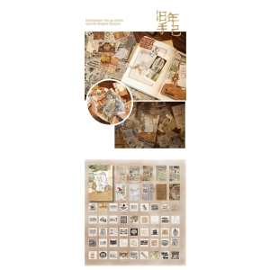 journalling_ephemera_stickers_55pcs_Retro_Life