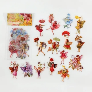 Clear PET Foiled Stickers (30 pcs) - Fairy Anthem