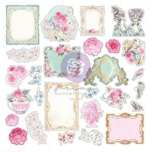 Prima Marketing Ephemera 54/Pkg - Avec Amour Set 2