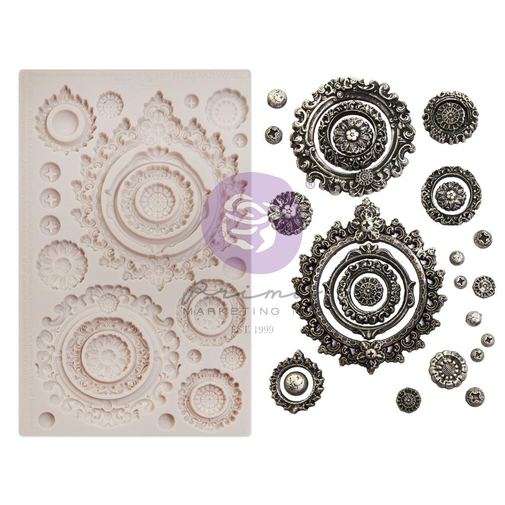 Prima Marketing Finnabair Decor Moulds 5"X8"X8mm - Mirror Frames