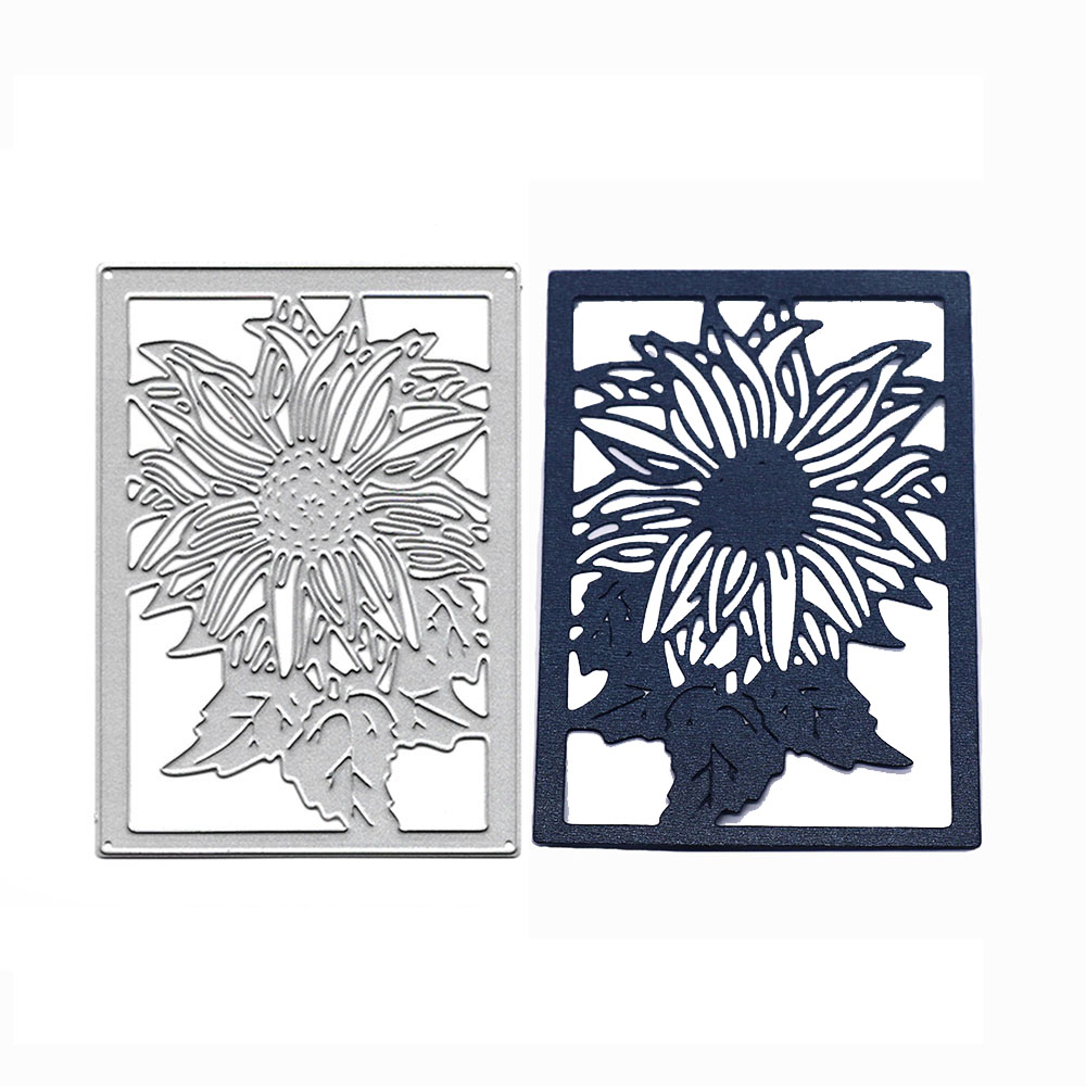 Steel Background Dies - Sunflower Grid (XY771)