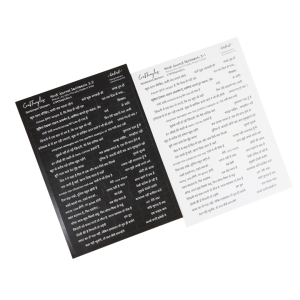 CrafTangles Precut Journal Stickers - Hindi Sentiments 3