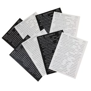 CrafTangles Precut Journal Stickers - Hindi Sentiments Combo (416 stickers)