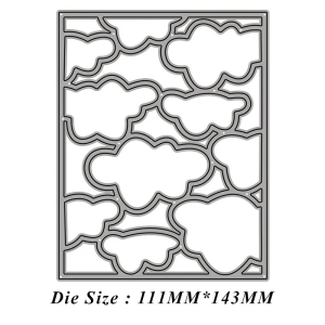 Steel Background Dies - Clouds