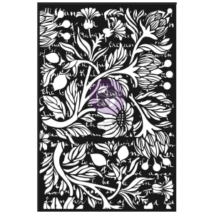 Prima Marketing Finnabair Stencil 6"X9" - Secret Letters